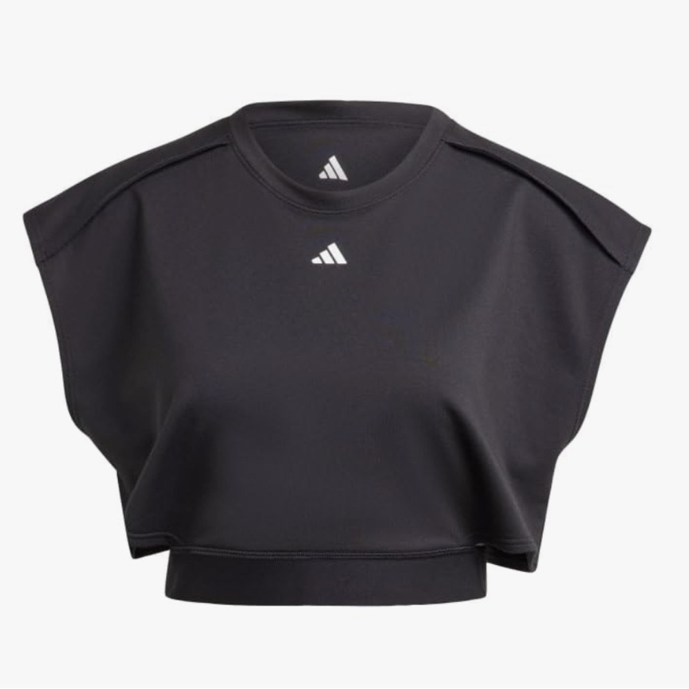 adidas Womens Power AEROREADY Crop Sleeveless Tee Size Large